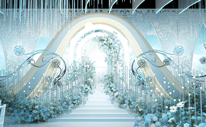 阿克苏釡香烙馍村水晶厅效果展示